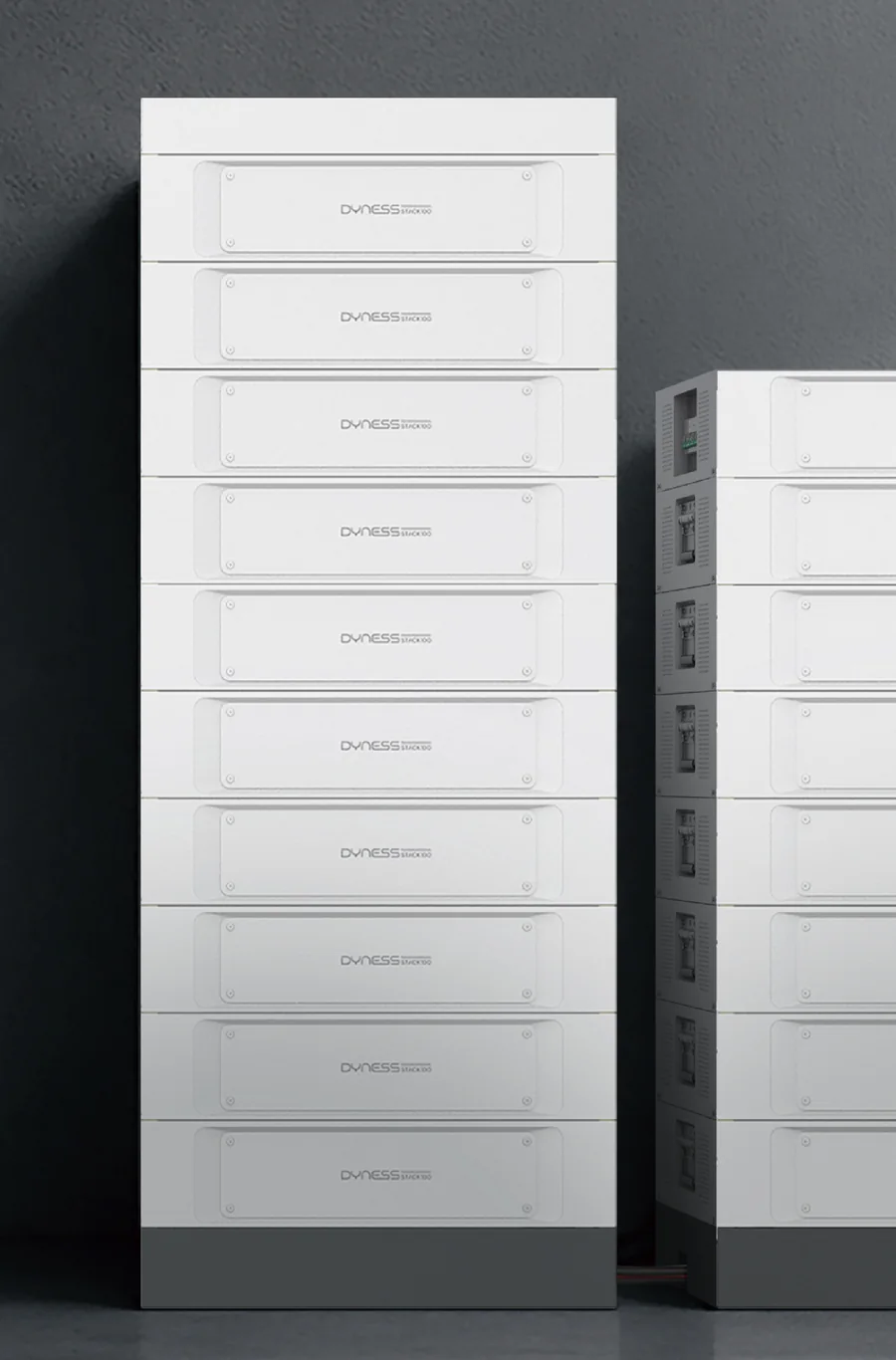 Gestapelde STACK100-modules