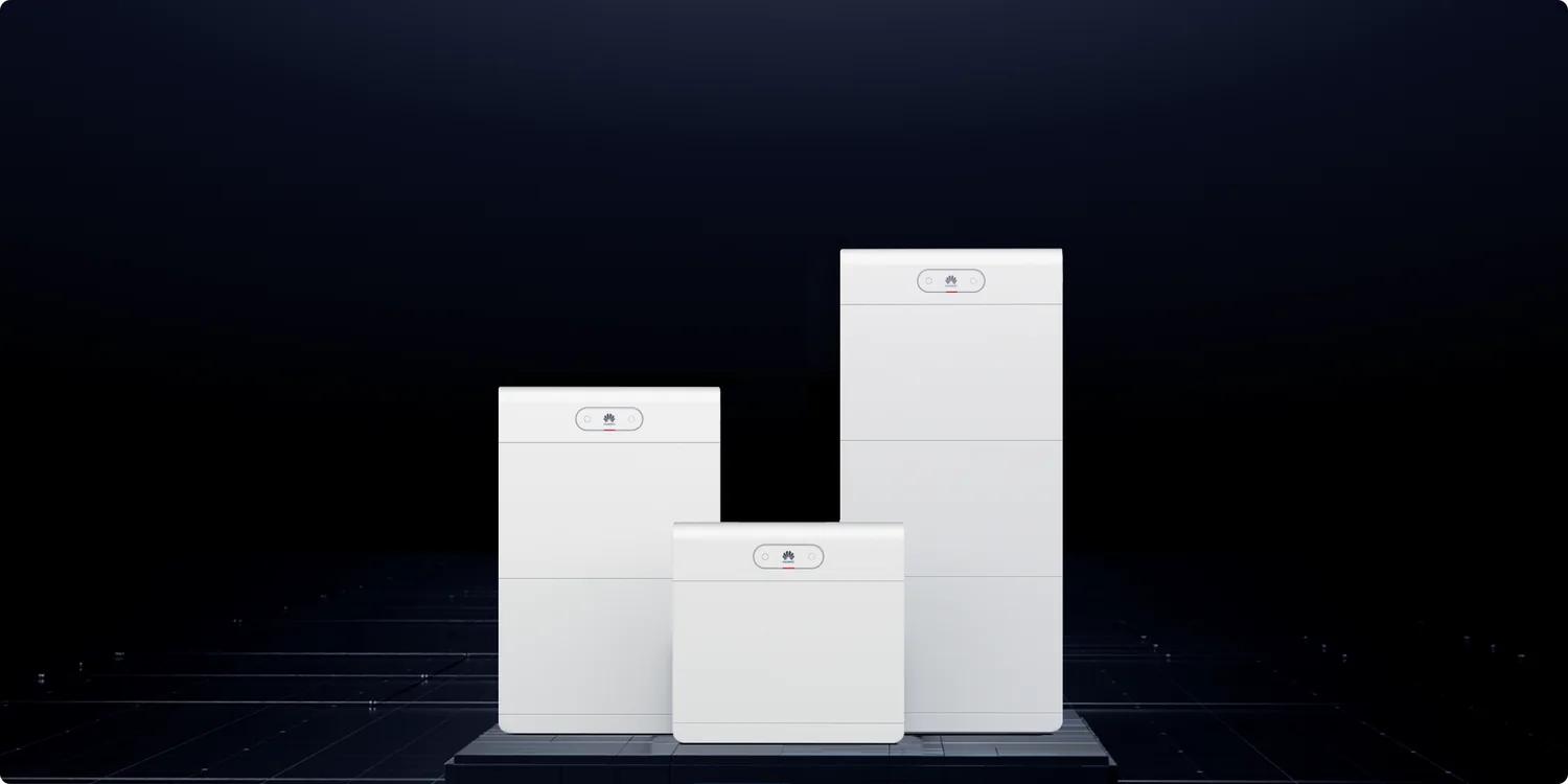 De drie bouwhoogtes van de Huawei LUNA2000 S1